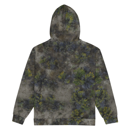 Hike Drone Camo Unisex Zip Hoodie - Image 2