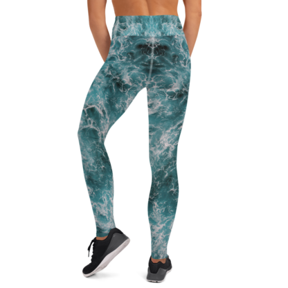 Hike Froth Camo Yoga Leggings - Image 3