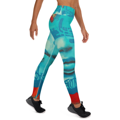 Hike Oh Word? Yoga Leggings - Image 4